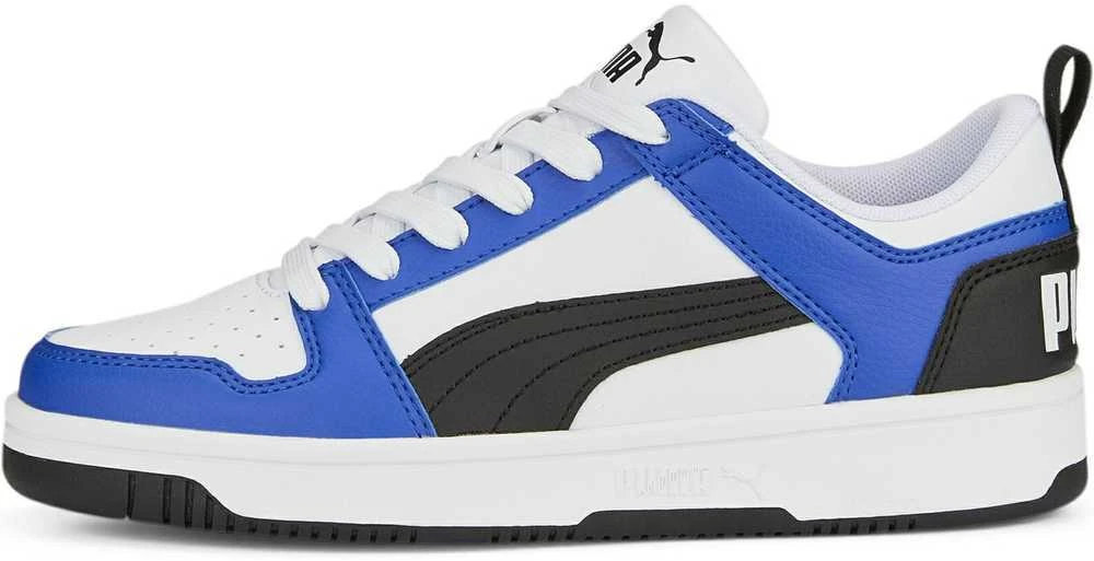 Puma Avalynė Paaugliams Rebound Layup Lo SL Jr Baltas Mėlyna 370490 19