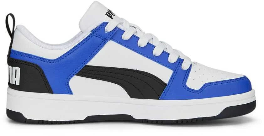 Puma Avalynė Paaugliams Rebound Layup Lo SL Jr Baltas Mėlyna 370490 19