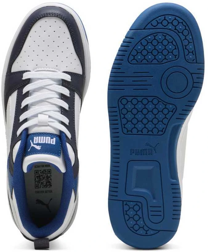 Puma Avalynė Paaugliams Rebound V6 Lo Jr Mėlyna Baltas 393833 28