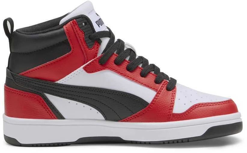 Puma Avalynė Paaugliams Rebound V6 Mid Jr Baltas Raudona Juodas 393831 03