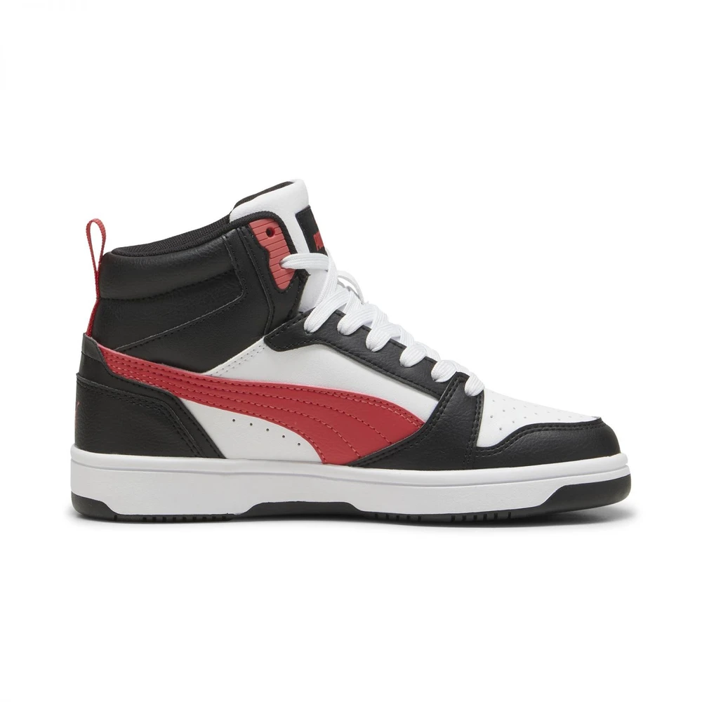 Puma Avalynė Paaugliams Rebound V6 Mid Jr Baltas Juodas Raudona 393831 16
