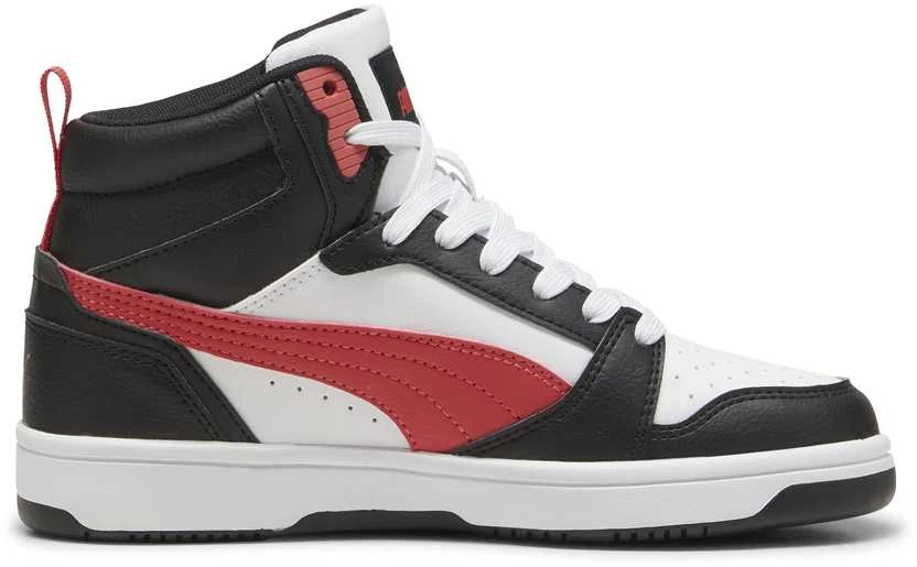 Puma Avalynė Paaugliams Rebound V6 Mid Jr Baltas Juodas Raudona 393831 16