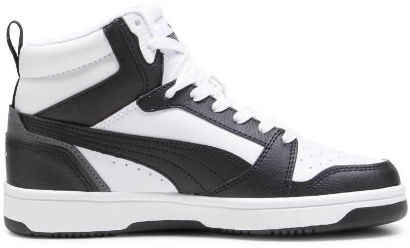 Puma Avalynė Paaugliams Rebound V6 Mid Jr Baltas Baltas Juodas 393831 01