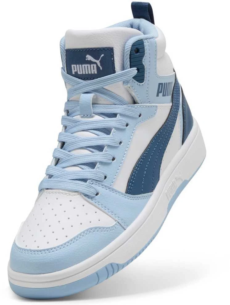 Puma Avalynė Paaugliams Rebound V6 Mid Jr Mėlyna Baltas 393831 32