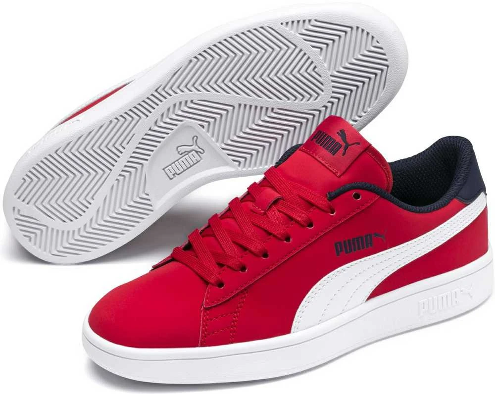 Puma Avalynė Paaugliams Smash V2 Buck Raudona 365182 07