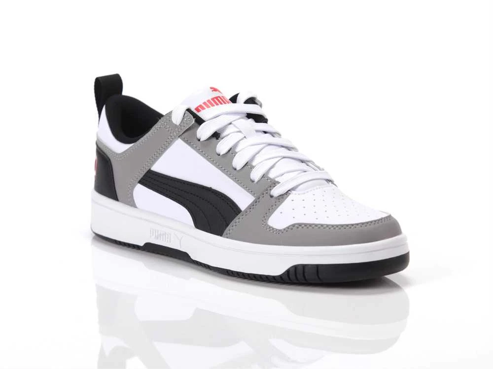 Puma Avalynė Rebound Layup Lo SL Jr Baltas Juodas Pilkas 370490 20