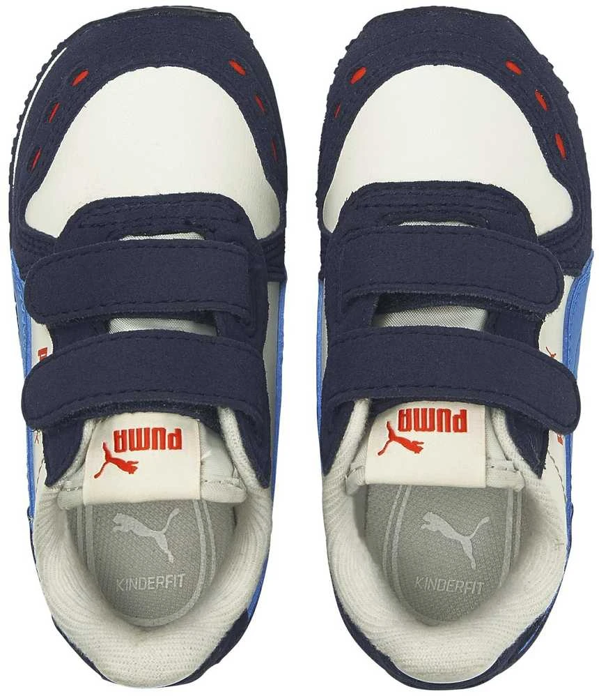 Puma Avalynė Vaikams Cabana Racer Sl V Inf Nimbus Baltas Mėlyna Raudona 351980 93