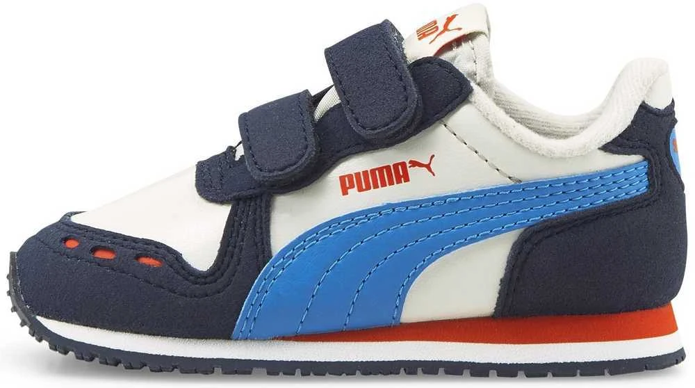 Puma Avalynė Vaikams Cabana Racer Sl V Inf Nimbus Baltas Mėlyna Raudona 351980 93