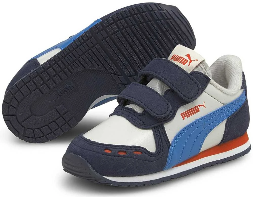 Puma Avalynė Vaikams Cabana Racer Sl V Inf Nimbus Baltas Mėlyna Raudona 351980 93