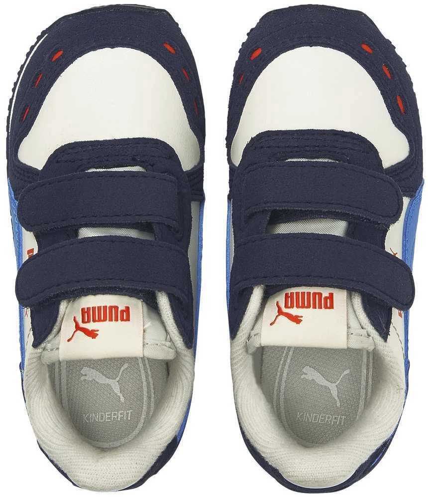 Puma Avalynė Vaikams Cabana Racer Sl V Inf Nimbus Baltas Mėlyna Raudona 351980 93