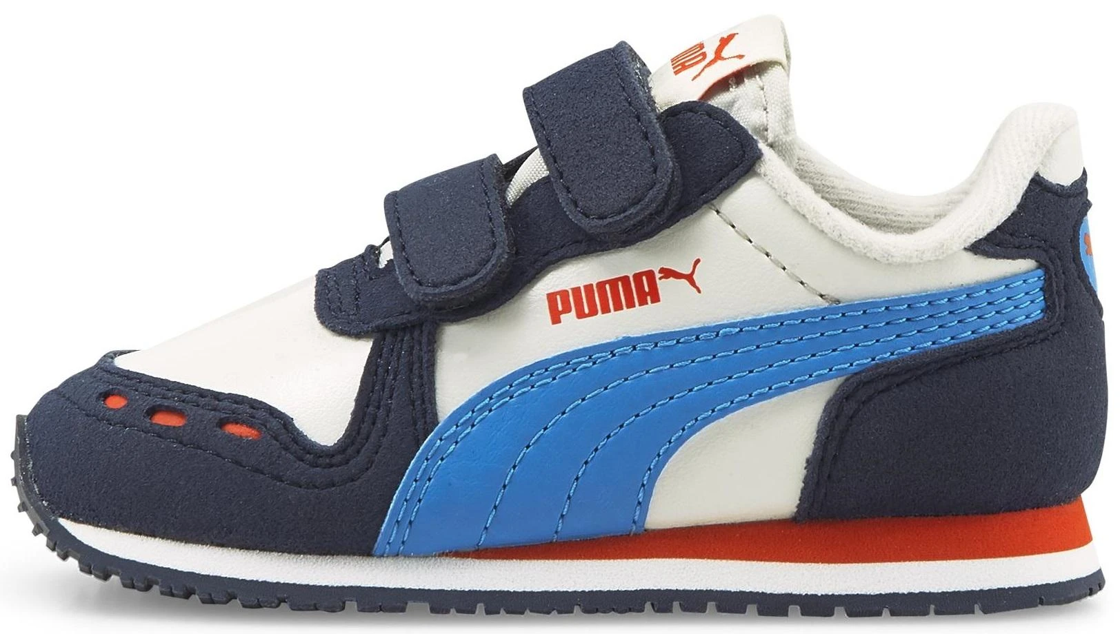 Puma Avalynė Vaikams Cabana Racer Sl V Inf Nimbus Baltas Mėlyna Raudona 351980 93