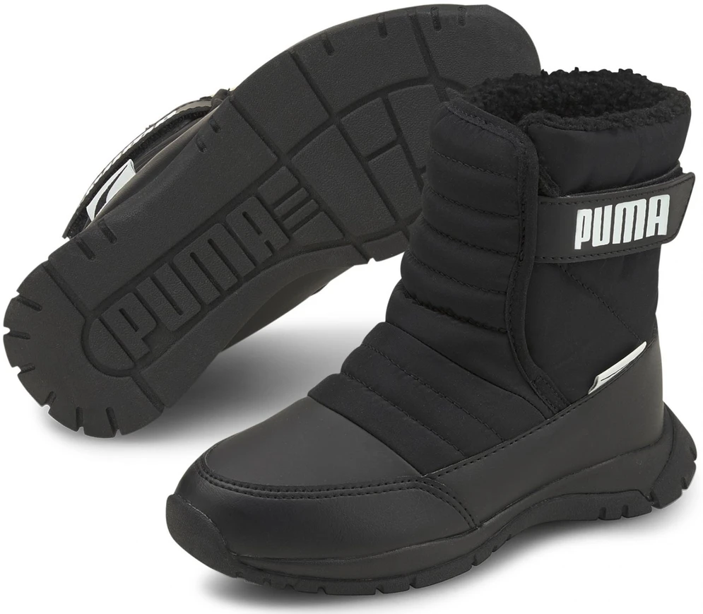 Puma Avalynė Vaikams Nieve Boot Juodas 380745 03