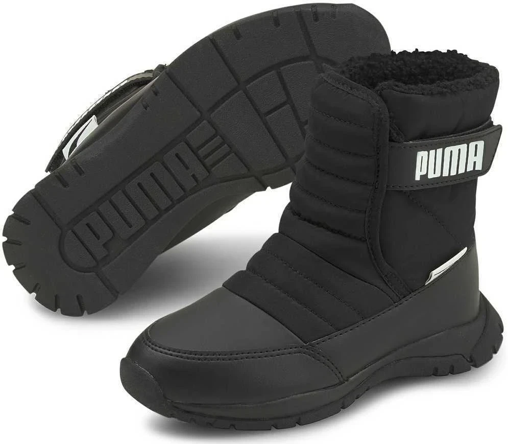 Puma Avalynė Vaikams Nieve Boot Juodas 380745 03