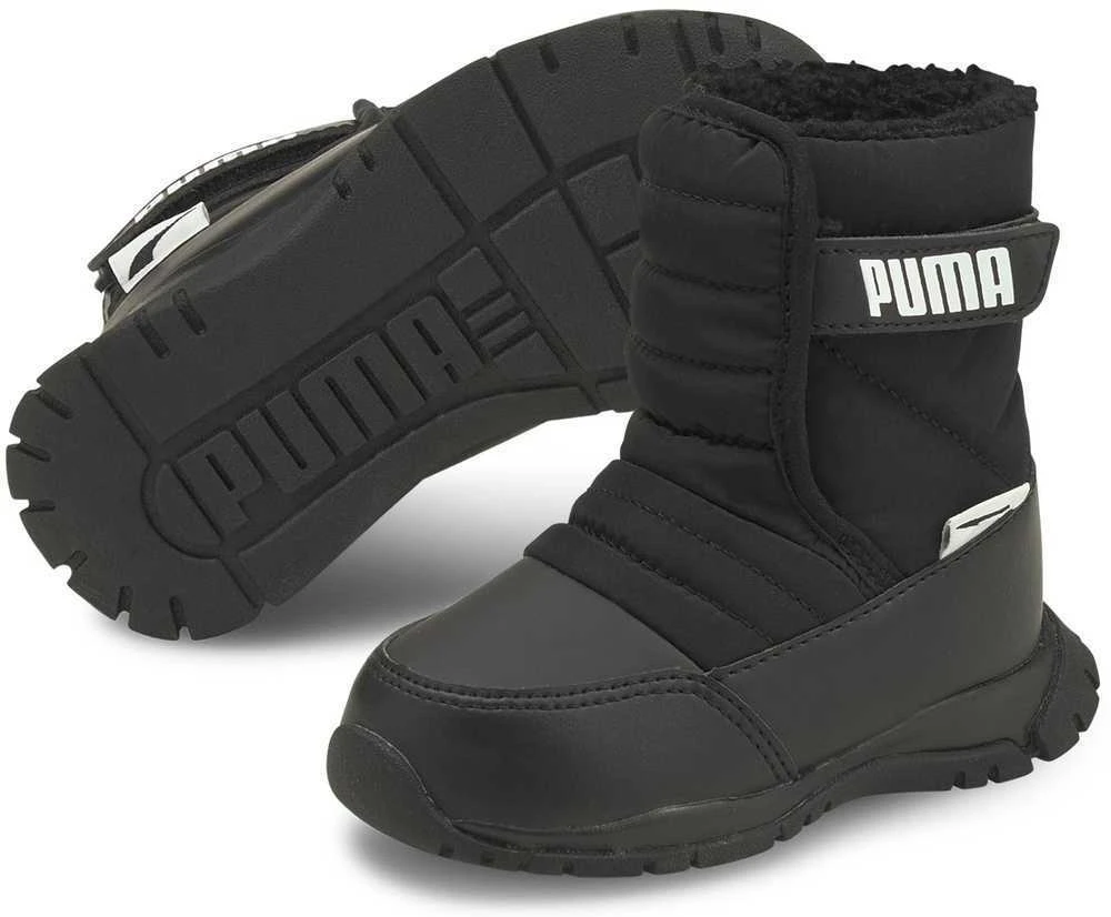 Puma Avalynė Vaikams Nieve Boot Wtr Ac Inf Juodas 380746 03