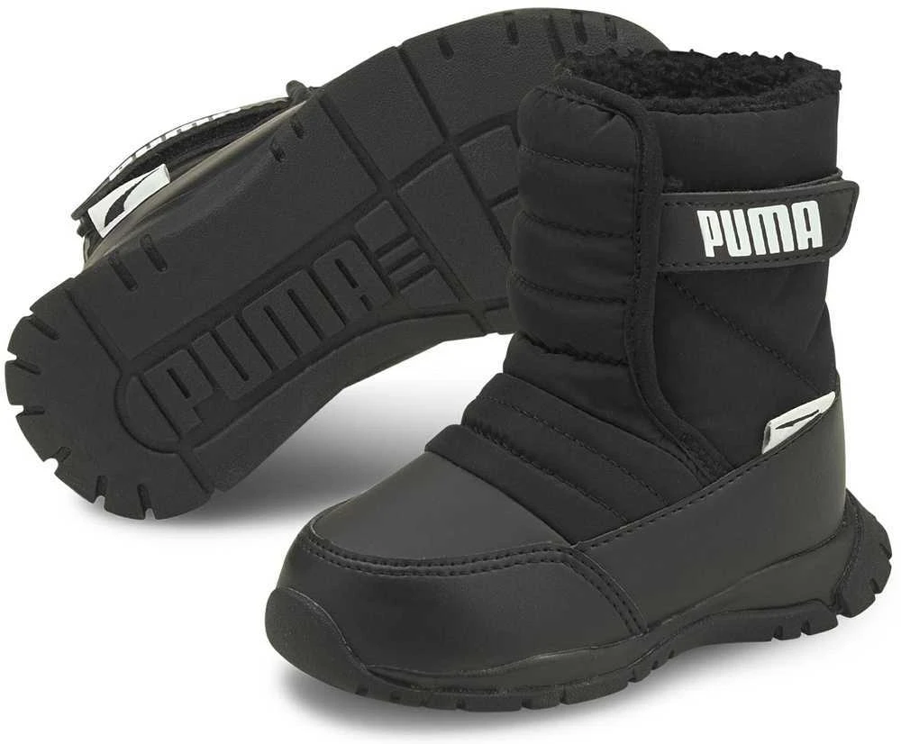 Puma Avalynė Vaikams Nieve Boot Wtr Ac Inf Juodas 380746 03