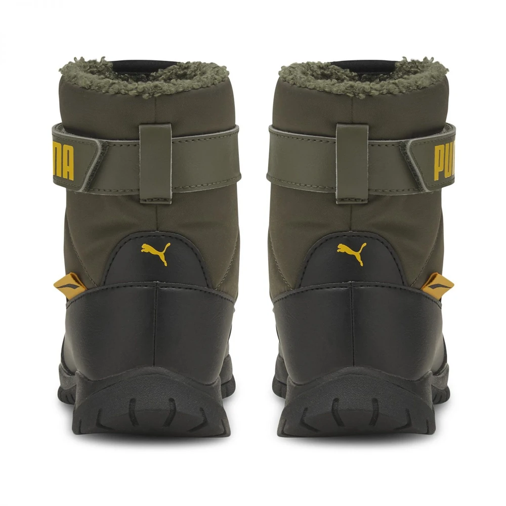 Puma Avalynė Vaikams Nieve Boot Žalias 380745 02