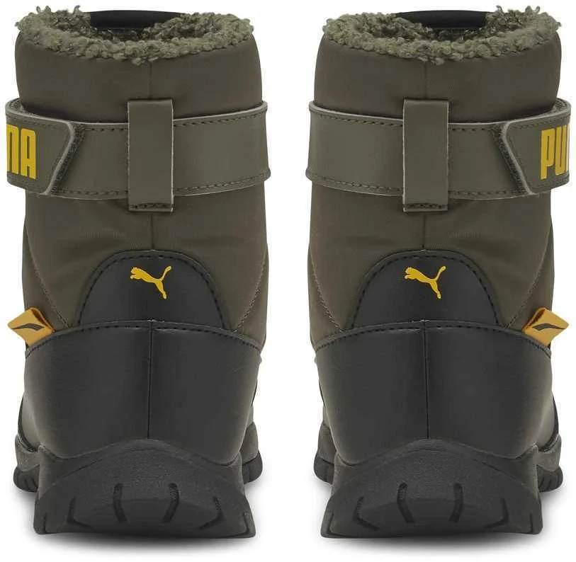 Puma Avalynė Vaikams Nieve Boot Žalias 380745 02