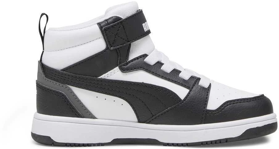Puma Avalynė Vaikams Rebound V6 Mid Jr Baltas Juodas 393832 01
