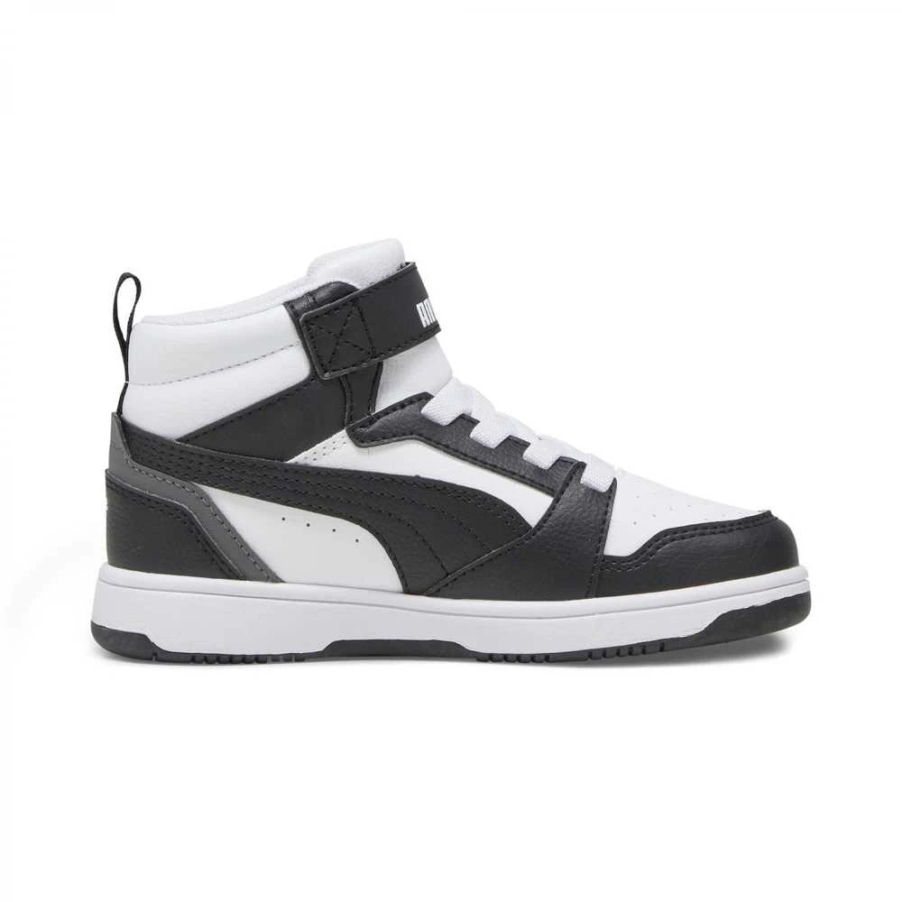 Puma Avalynė Vaikams Rebound V6 Mid Jr Baltas Juodas 393832 01