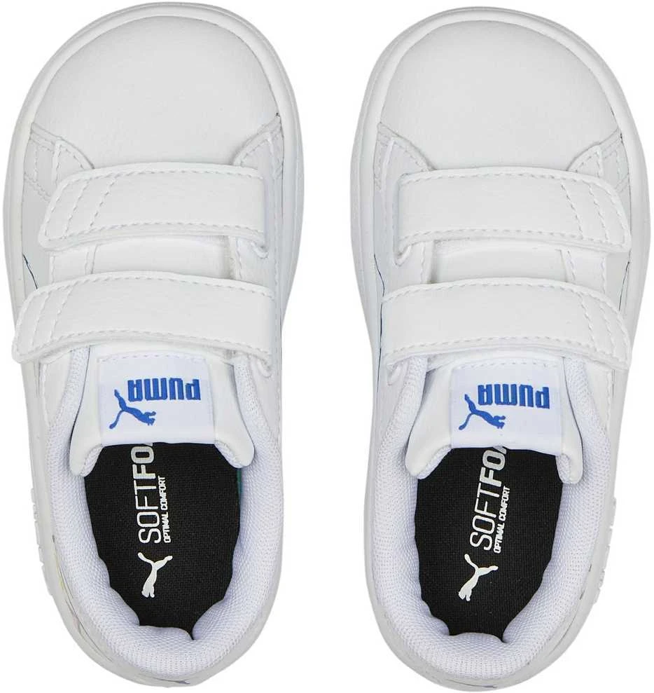 Puma Avalynė Vaikams Smash v2 Home School Baltas 386201 02