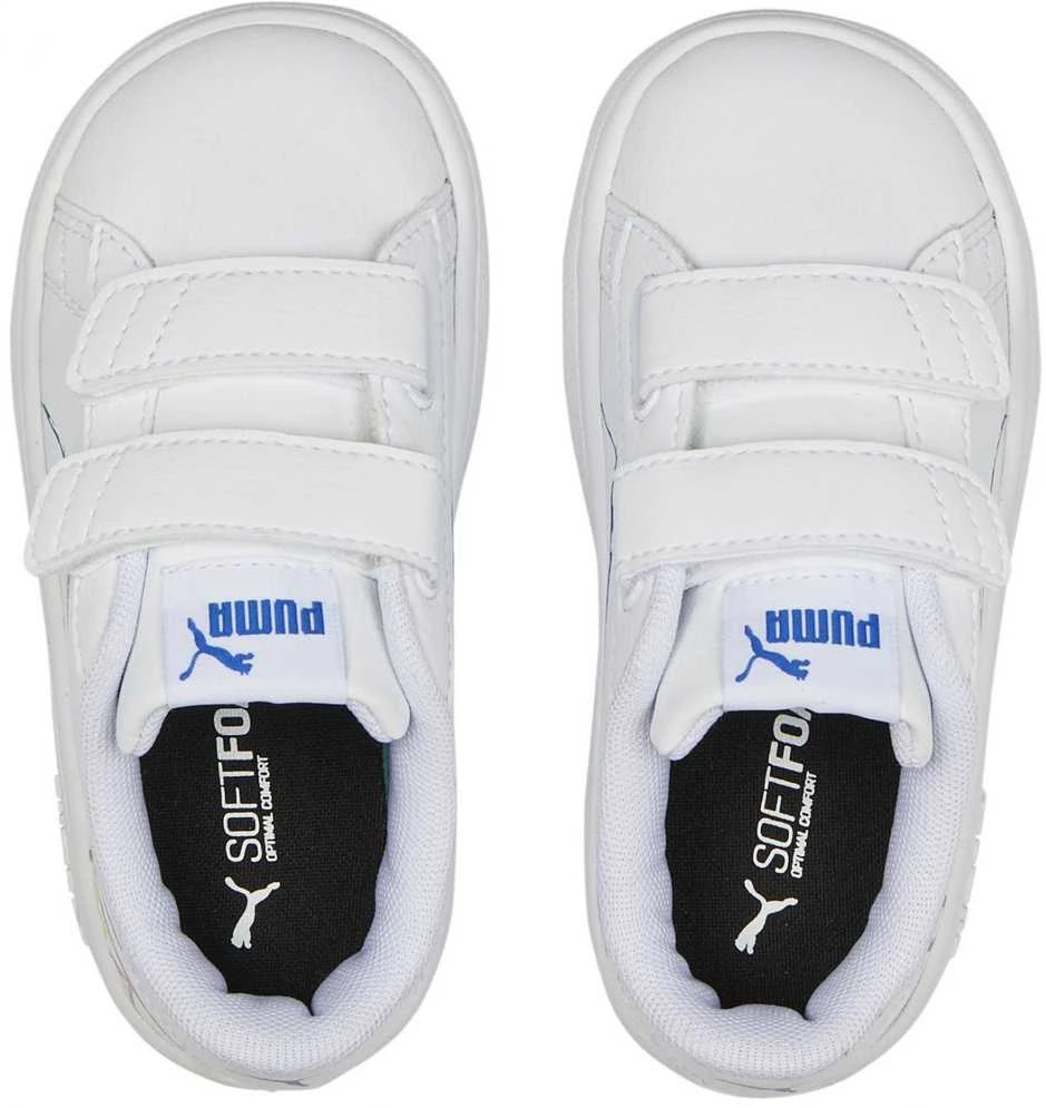 Puma Avalynė Vaikams Smash v2 Home School Baltas 386201 02