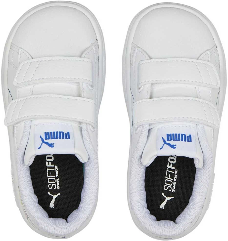 Puma Avalynė Vaikams Smash v2 Home School Baltas 386201 02