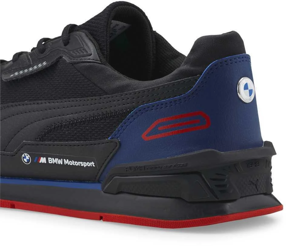 Puma Avalynė Vyrams Bmw Mms Low Racer Juodas Mėlyna 307106 01