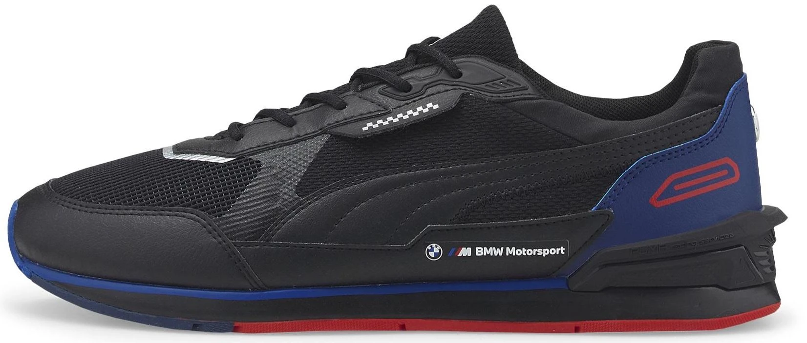 Puma Avalynė Vyrams Bmw Mms Low Racer Juodas Mėlyna 307106 01