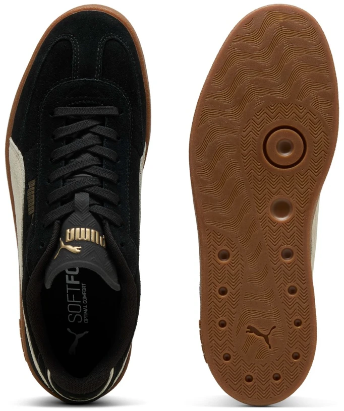 Puma Avalynė Vyrams Club II Era Suede Juodas 400717 01