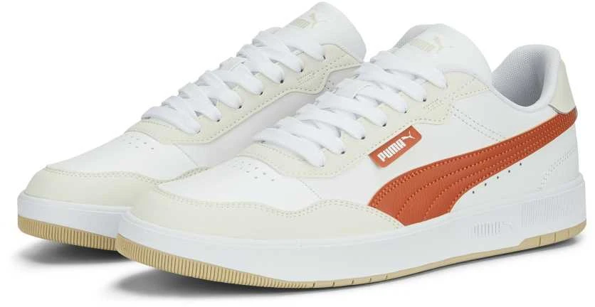 Puma Avalynė Vyrams Court Ultra Lite Baltas Oranžinis 389371 03