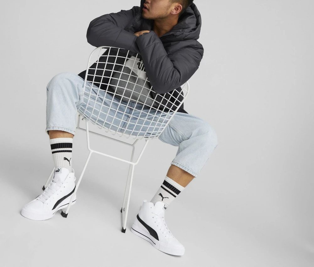 Puma Avalynė Vyrams Ever Mid Sl Baltas 387612 02