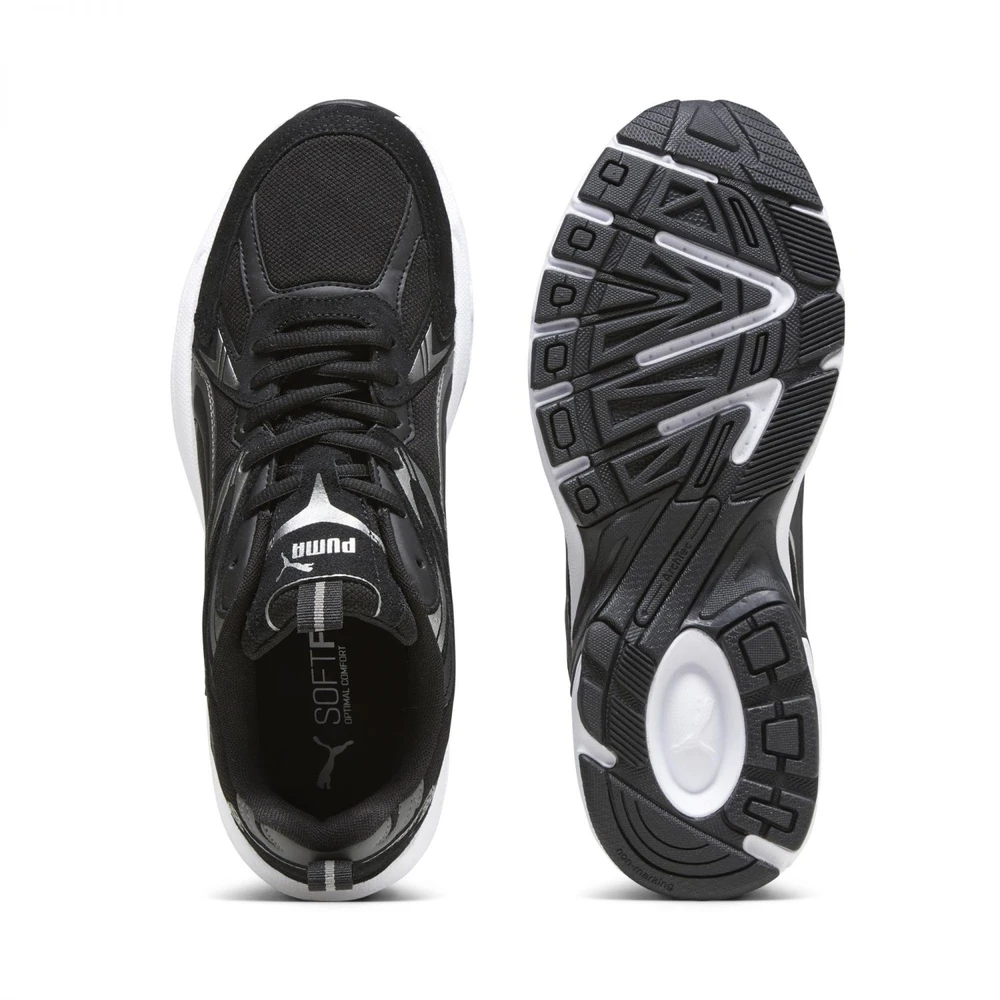 Puma Avalynė Vyrams Milenio Tech Suede Juodas Baltas Sidabrinis 393489 01