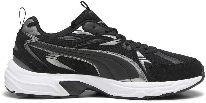 Puma Avalynė Vyrams Milenio Tech Suede Juodas Baltas Sidabrinis 393489 01