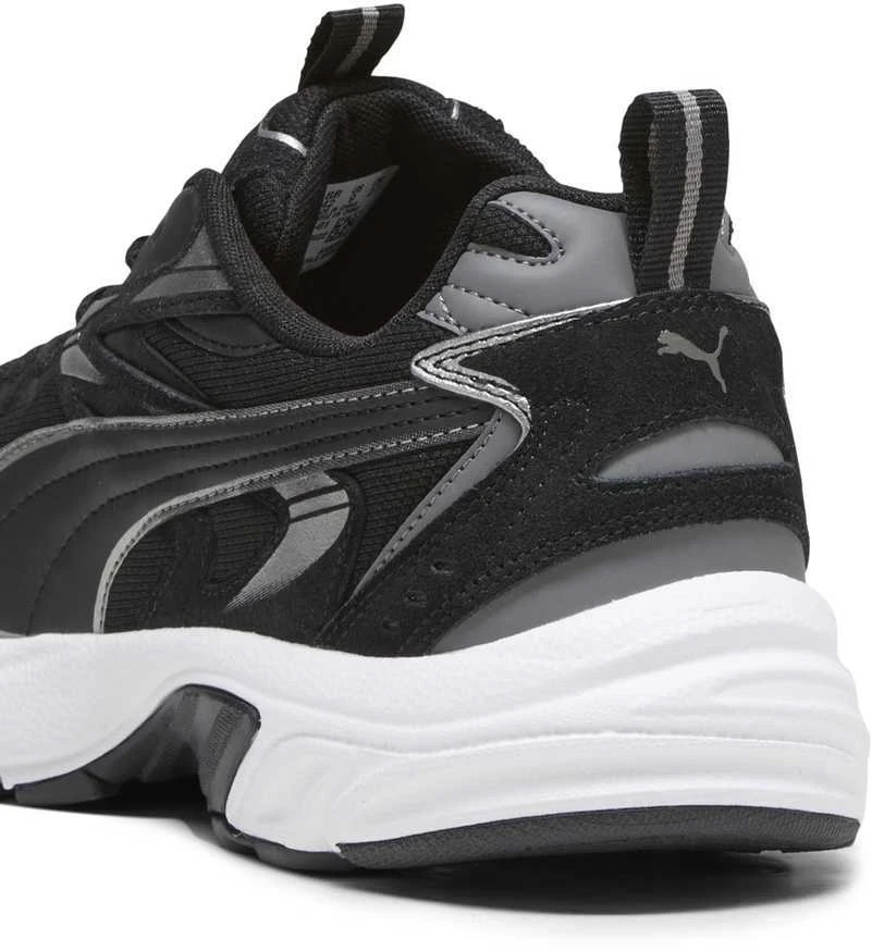 Puma Avalynė Vyrams Milenio Tech Suede Juodas Baltas Sidabrinis 393489 01