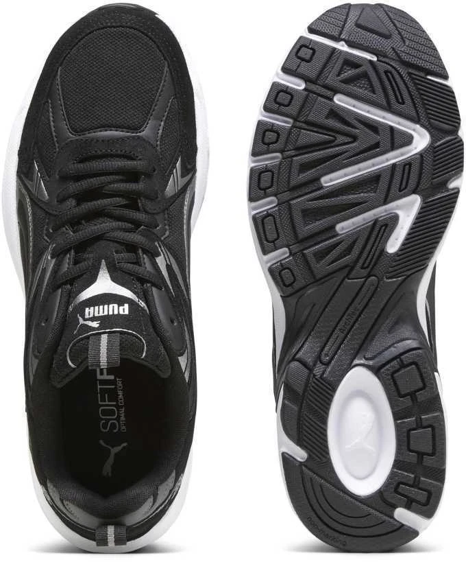Puma Avalynė Vyrams Milenio Tech Suede Juodas Baltas Sidabrinis 393489 01
