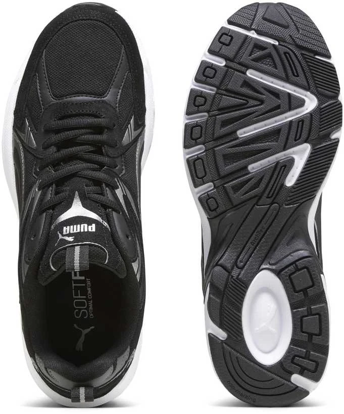 Puma Avalynė Vyrams Milenio Tech Suede Juodas Baltas Sidabrinis 393489 01