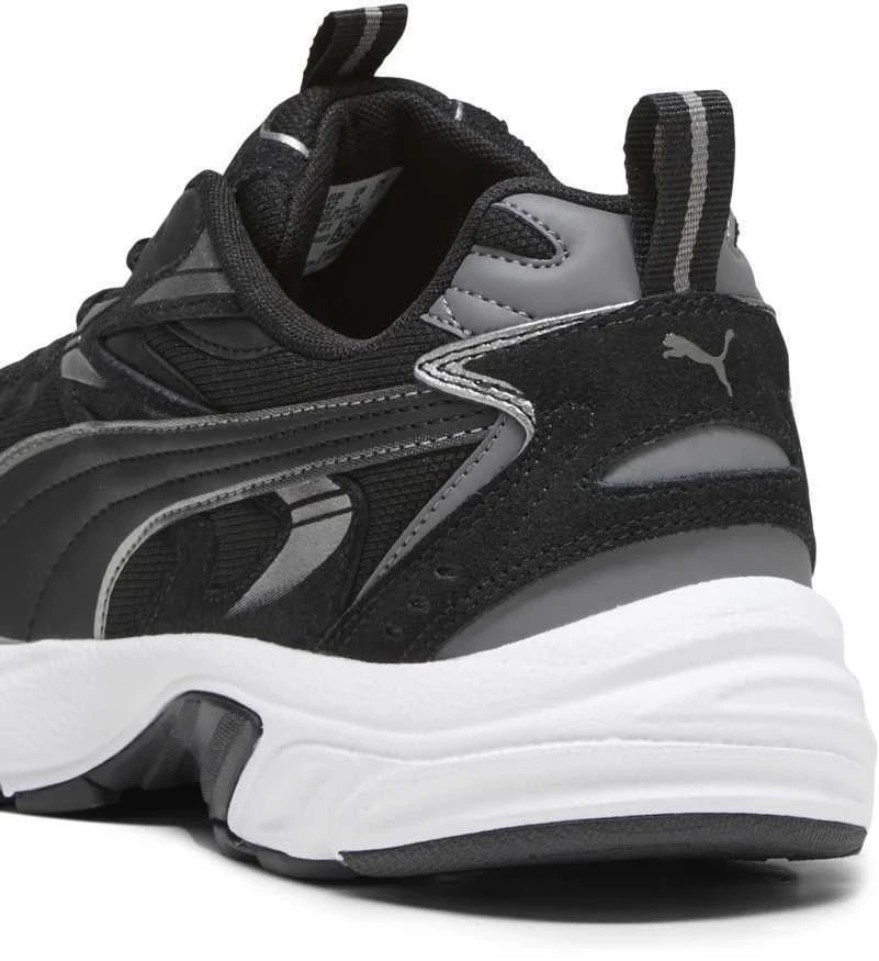 Puma Avalynė Vyrams Milenio Tech Suede Juodas Baltas Sidabrinis 393489 01
