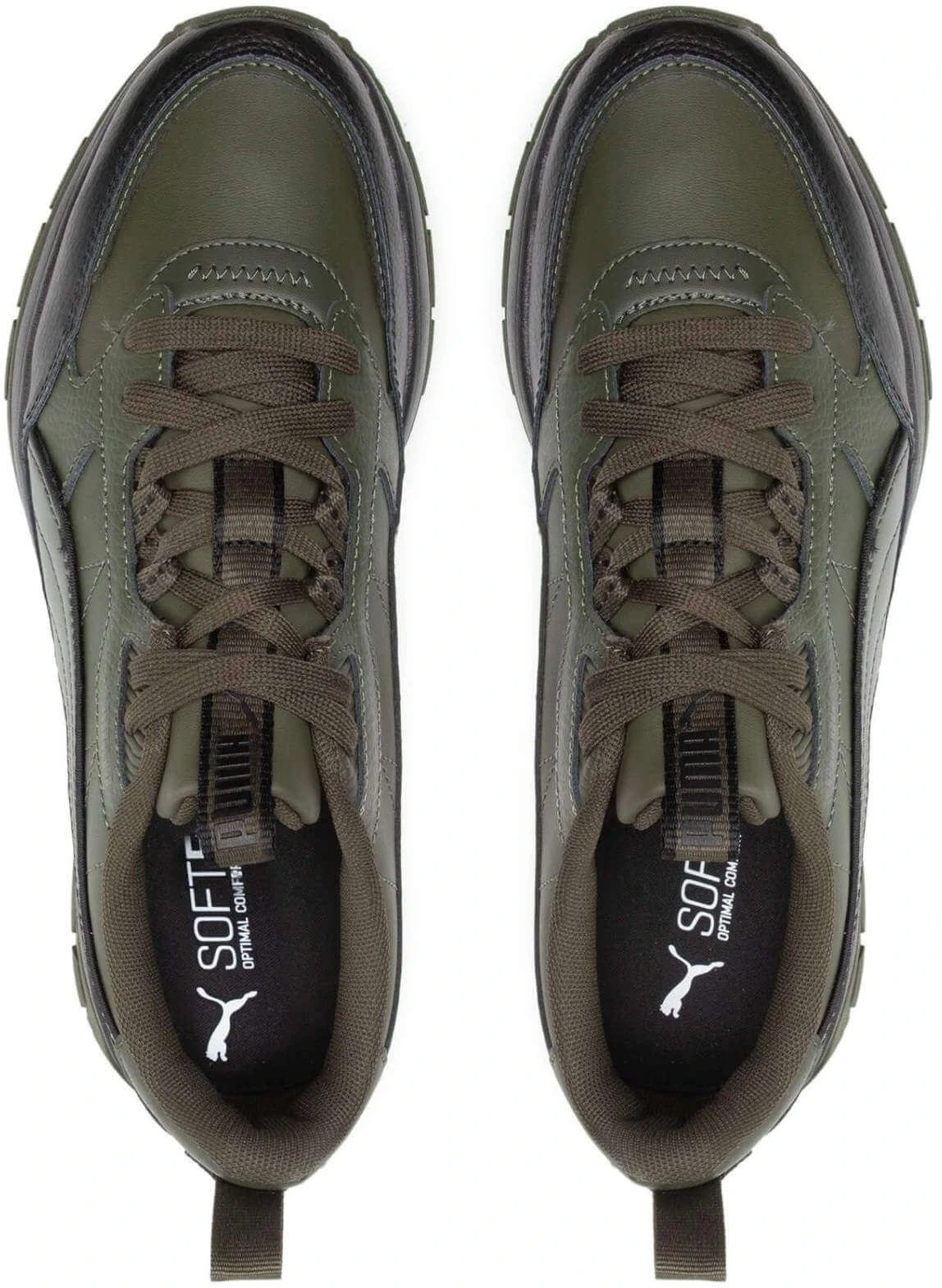 Puma Avalynė Vyrams R78 Trek Lth Forest Night Juodas Žalias 383202 03