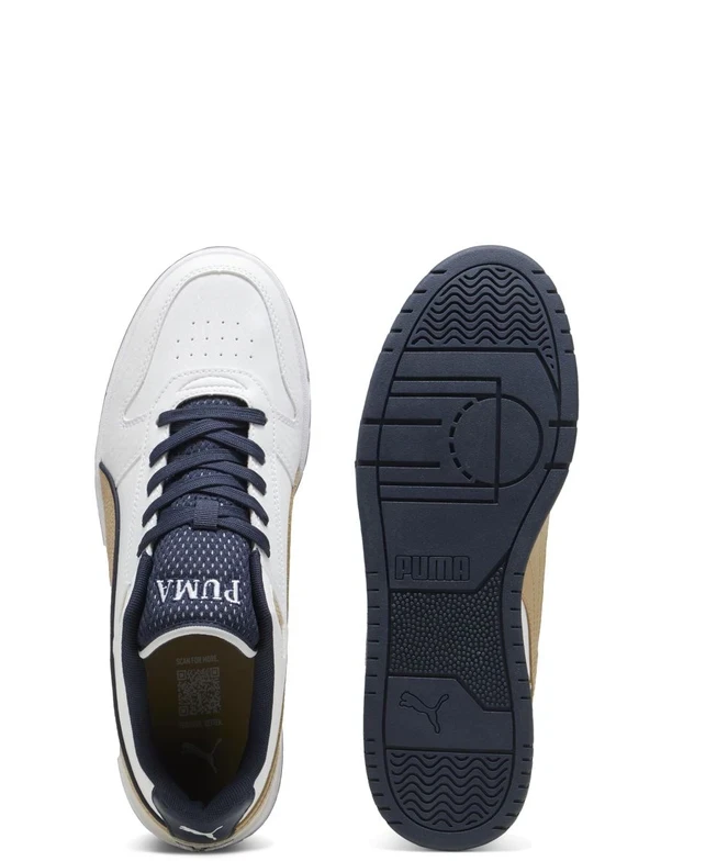 Puma Avalynė Vyrams Rbd Game Low Retro Club Baltas Kreminis Mėlyna 395075 01