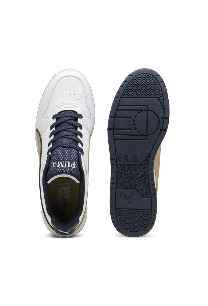 Puma Avalynė Vyrams Rbd Game Low Retro Club Baltas Kreminis Mėlyna 395075 01
