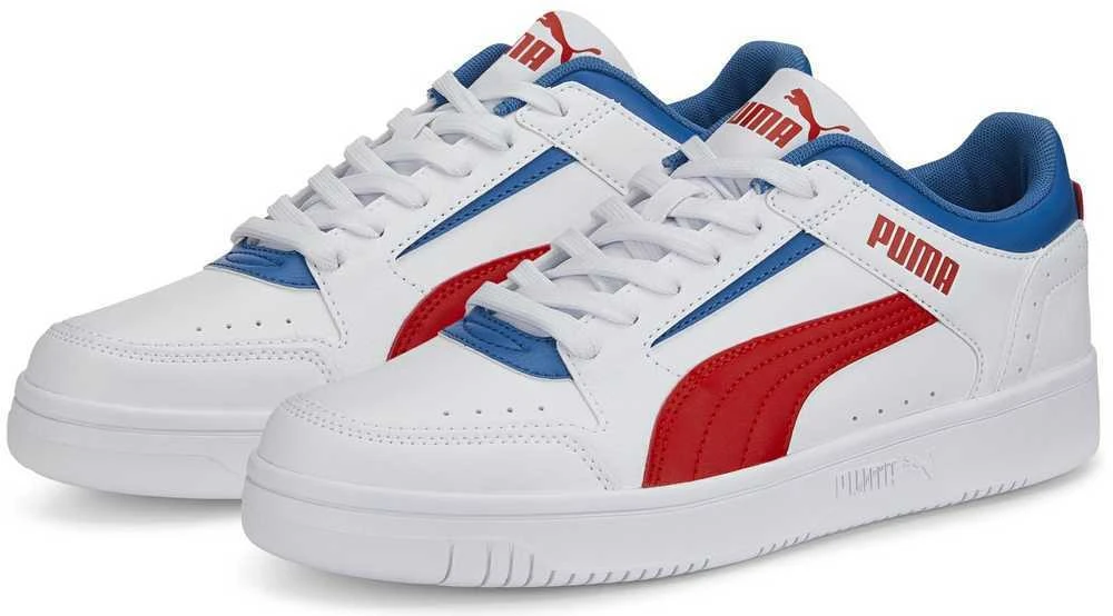 Puma Avalynė Vyrams Rebound Joy Low Baltas Mėlyna Raudona 380747 16