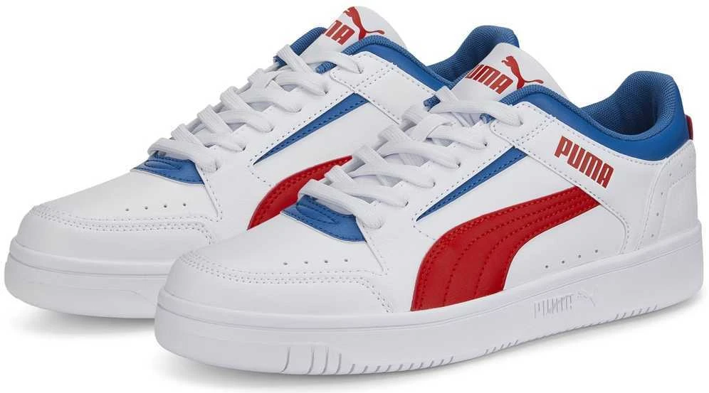Puma Avalynė Vyrams Rebound Joy Low Baltas Mėlyna Raudona 380747 16
