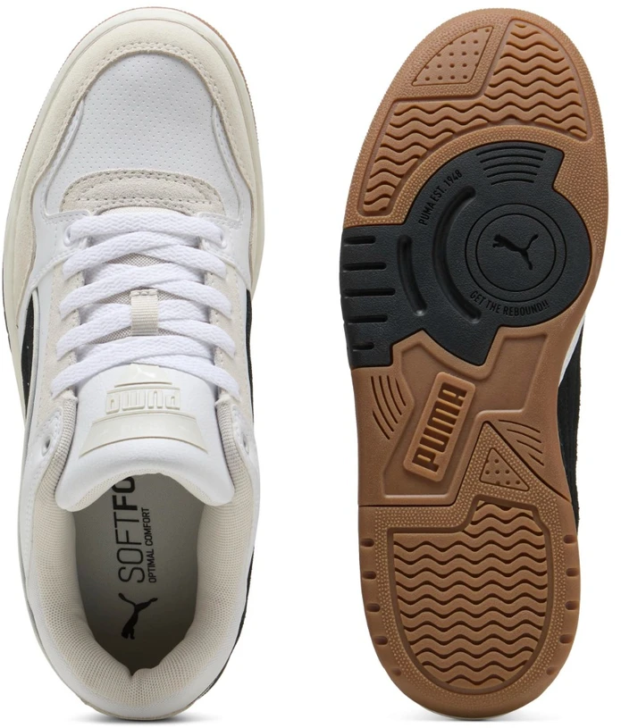 Puma Avalynė Vyrams Rebound Retro Sd Juodas Baltas rusvai gelsvas 400214 01