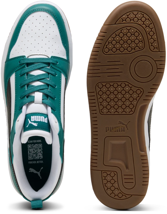 Puma Avalynė Vyrams Rebound V6 Low Baltas Žalias 392328 60
