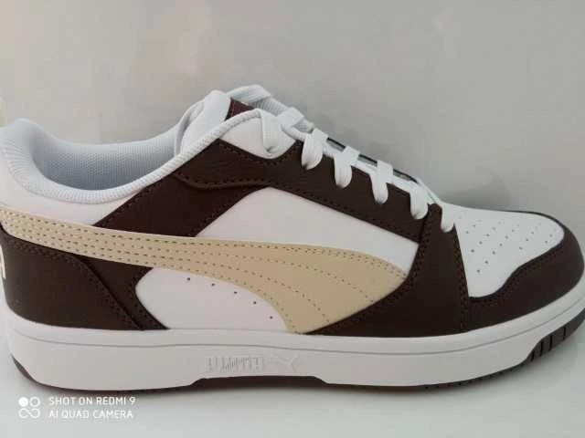 Puma Avalynė Vyrams Rebound V6 Low Baltas Brown rusvai gelsvas 392328 31