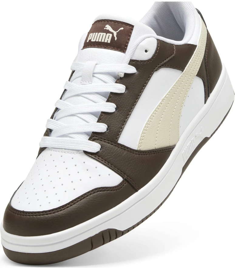 Puma Avalynė Vyrams Rebound V6 Low Baltas Brown rusvai gelsvas 392328 31