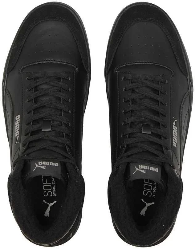 Puma Avalynė Vyrams Shuffle Mid Fur Flat Juodas 387609 01