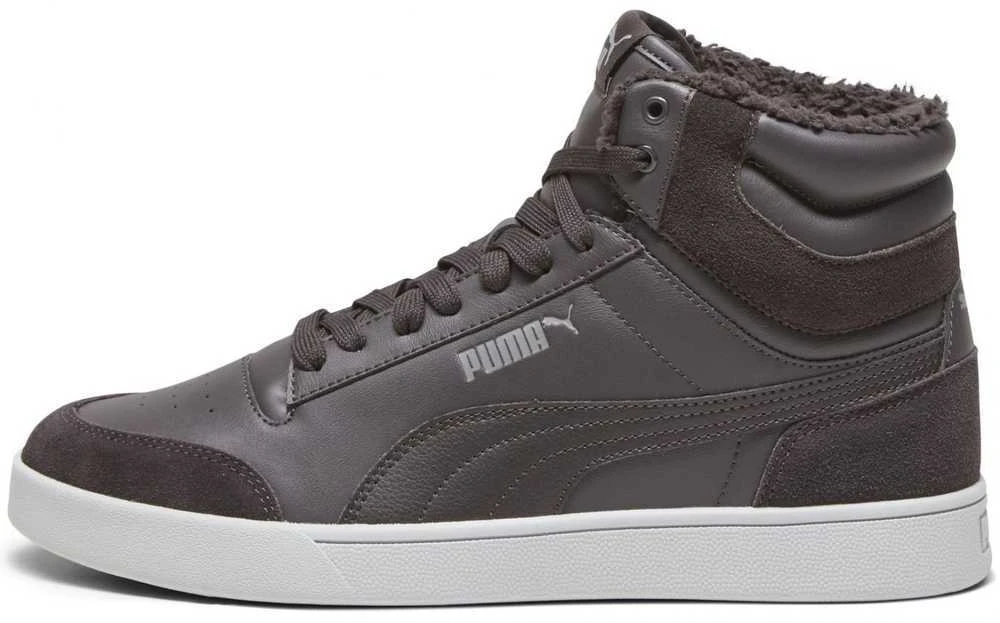 Puma Avalynė Vyrams Shuffle Mid Fur Flat Pilkas 387609 03