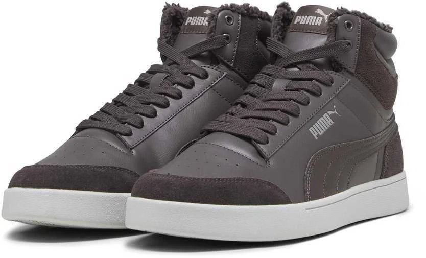 Puma Avalynė Vyrams Shuffle Mid Fur Flat Pilkas 387609 03