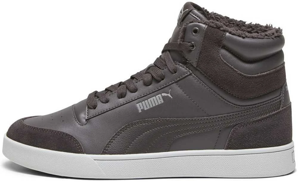 Puma Avalynė Vyrams Shuffle Mid Fur Flat Pilkas 387609 03
